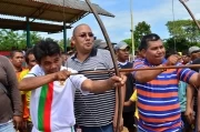 Juegos: El alcalde de Arauca, Luis Emilio Tovar dio apertura a los juegos indigenas que se realizan en la capital del departamento.